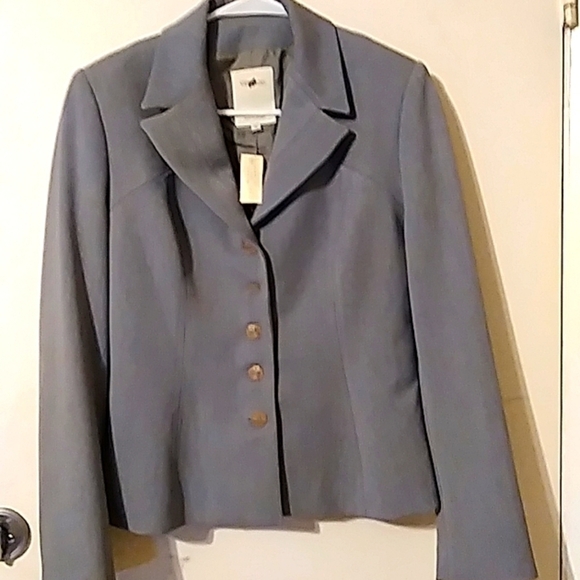 Vertigo Paris Jackets & Blazers - NWT Vertigo Paris Vintage Grey Suit Jacket Blazer